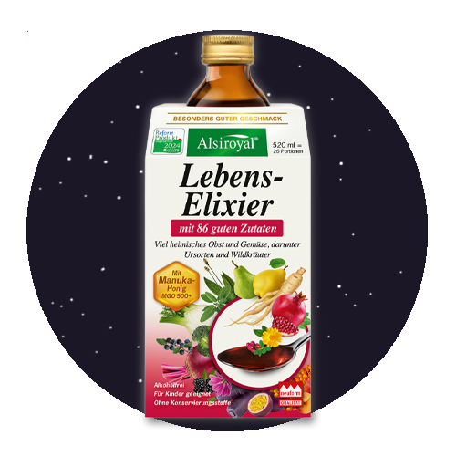 Weihnachtsbild Alsiroyal Lebens-Elixier 520 ml