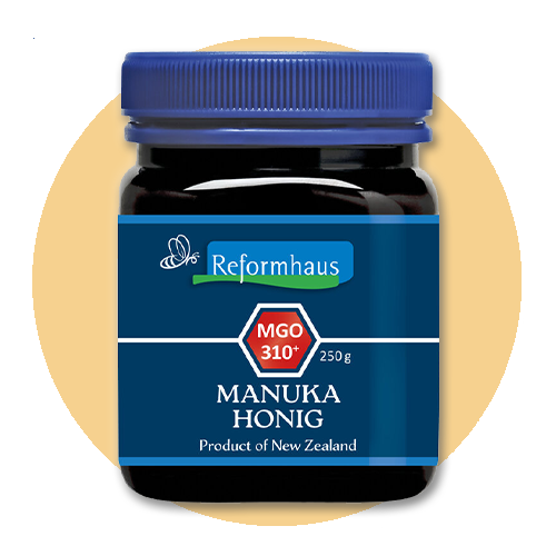 Reformhaus Manuka Honig MGO 310+ 250 g Werbebild Reformhaus Manuka Honig 310+ 250 g