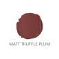 Preview: Darstellung der Farbe des BÖRLIND LIPSTICK MATT TRUFFEL PLUM