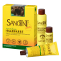 Preview: Sanotint Haarfarbe sensitive Set 72 Dunkelaschblond – Colorationscreme, Entwickler und Pflegebalsam