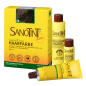 Preview: Sanotint Haarfarbe sensitive Set Hellbraun – Colorationscreme, Entwickler und Pflegebalsam