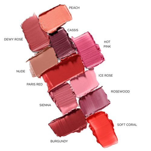 Darstellung des Farbvergleichs der BÖRLIND LIPSTICK