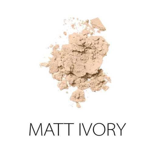 Darstellung der Farbe des BÖRLIND POWDER EYE SHADOW MATT IVORY