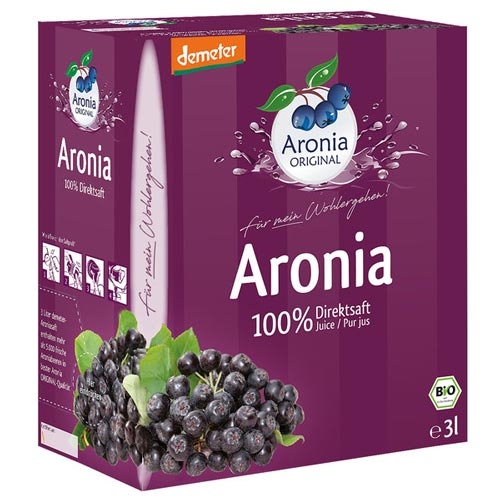 Aronia Original demeter Aronia 100% Direktsaft 3l