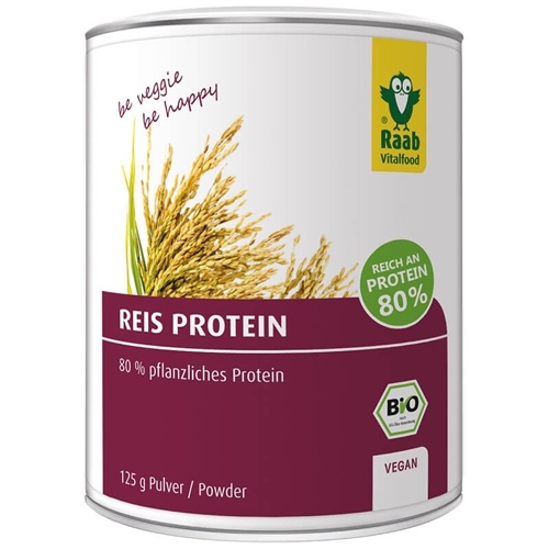 Raab Bio Reisprotein 125g