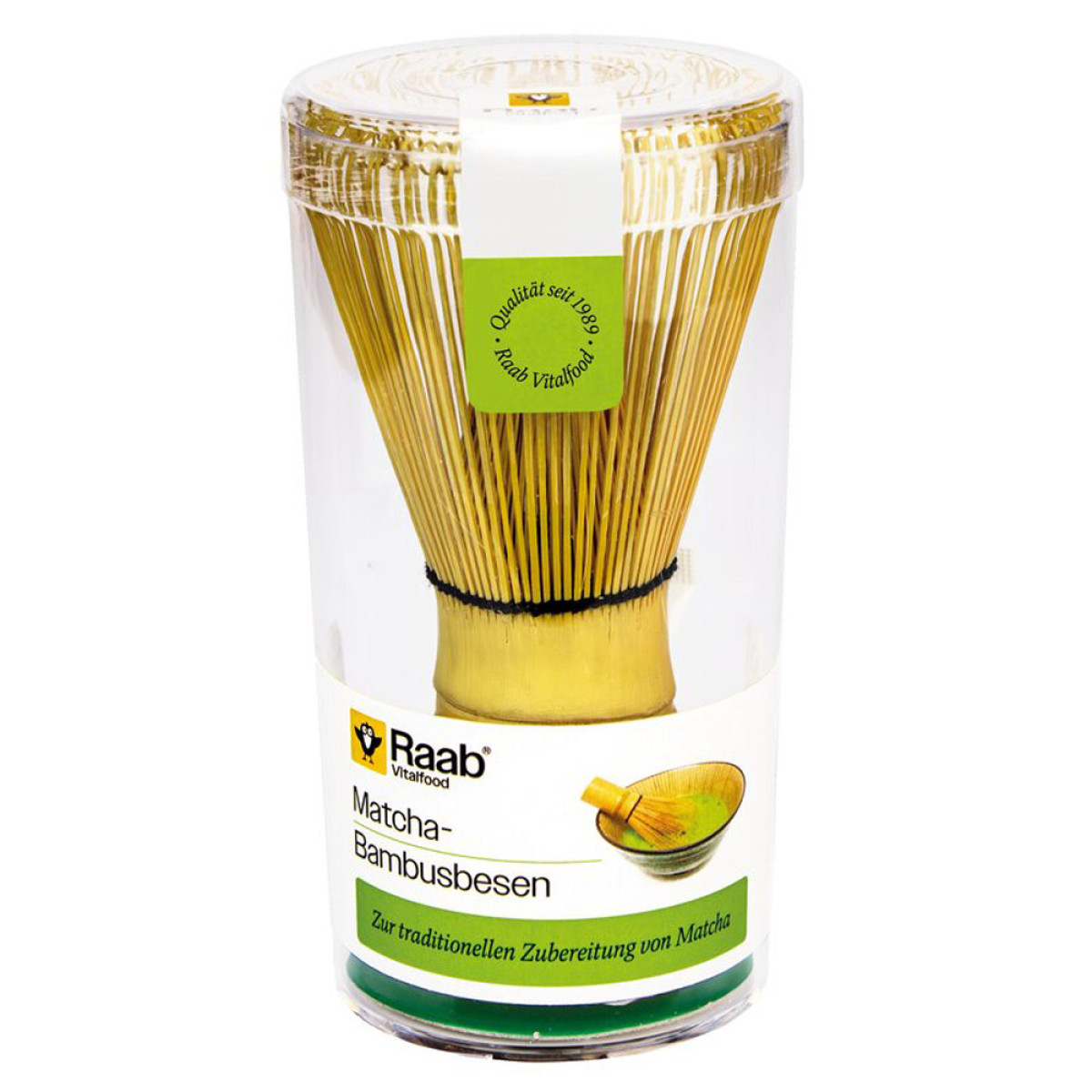 Raab Vitalfood Matcha Bambusbesen für die Matcha-Zubereitung