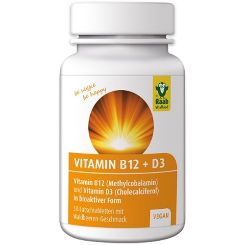 Raab Vitamin B12 + D3 Tabletten 50st