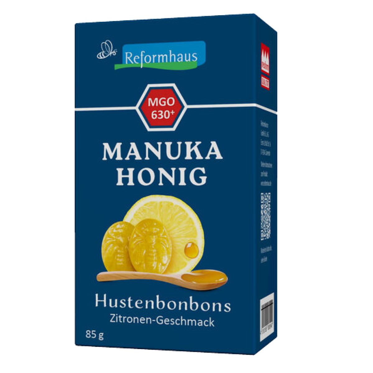 Reformhaus Manuka Bonbons 630+ Zitrone - Produktbild