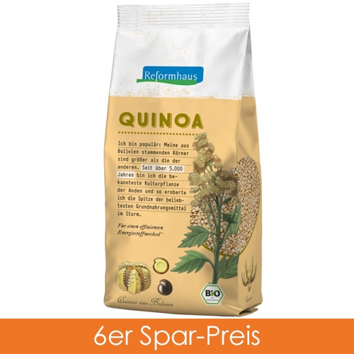 Reformhaus Quinoa weiß 6x500g