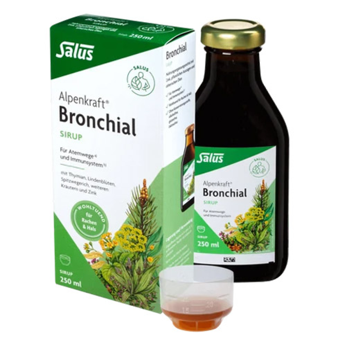 Salus Alpenkraft Bronchial Sirup - Produktbild