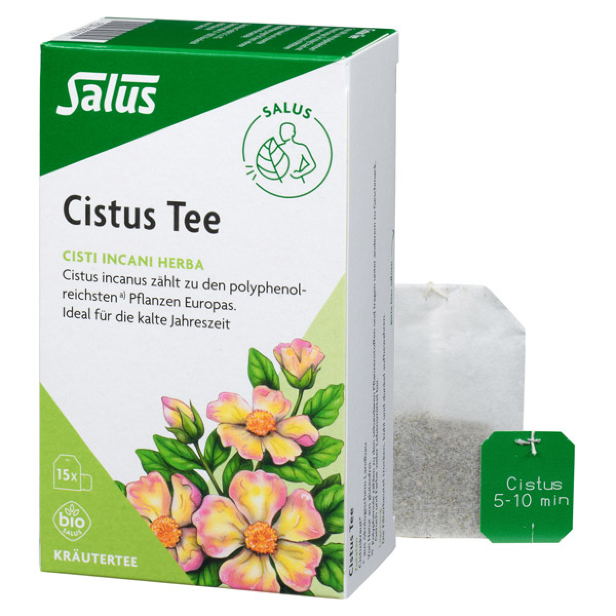 Produktbild; Salus Cistus Kräutertee