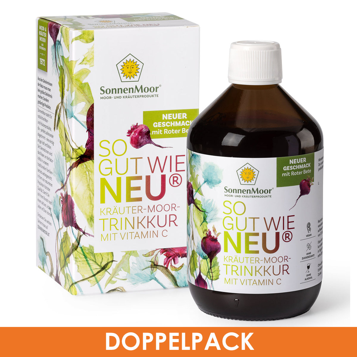 SonnenMoor So gut wie Neu mit Roter Bete Doppelpack