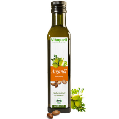 Vitaquell Bio Arganöl (geröstet, kaltgepresst) 250 ml