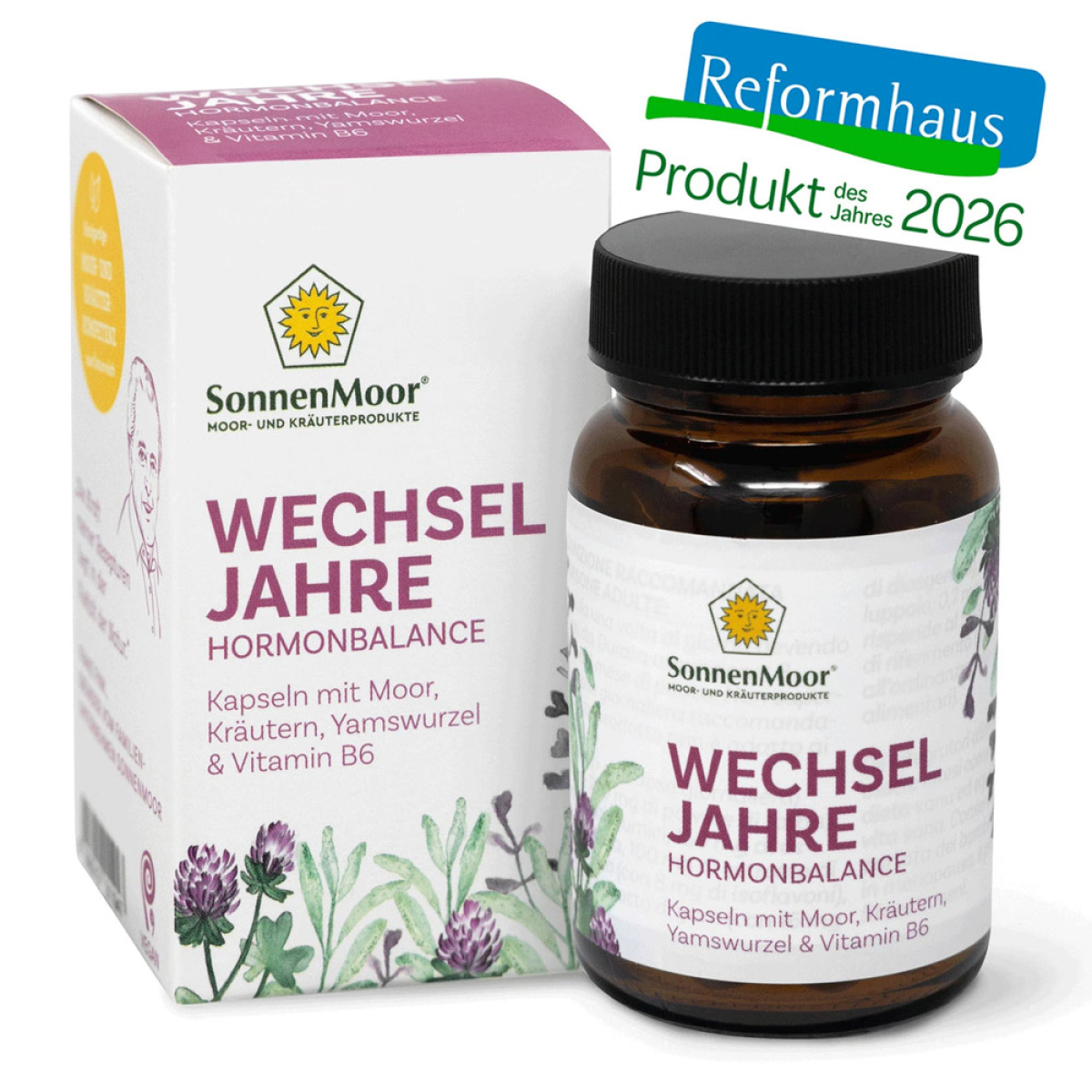 SonnenMoor Wechseljahre Kapseln - Produktbild