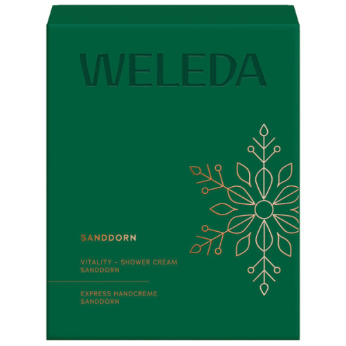 Produktverpackungsbild des Weleda Vitality Geschenkset Sanddorn
