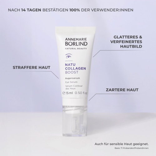 USP des BÖRLIND NATUCOLLAGEN BOOST Augenserum