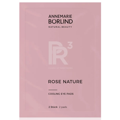 ANNEMARIE BÖRLIND ROSE NATURE Cooling Eye Pads 6x2 St