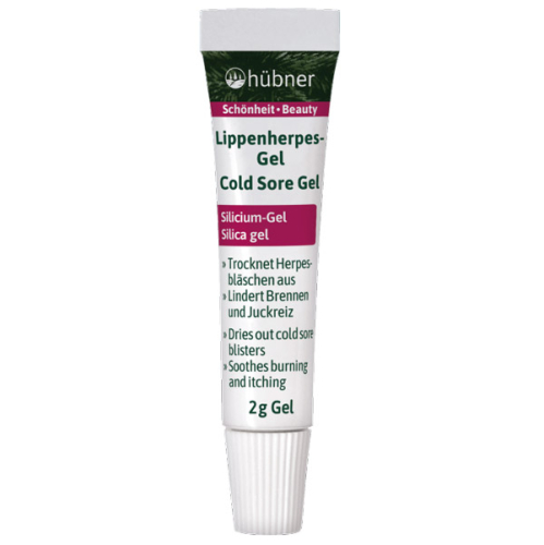 Produktverpackungsbild des hübner Lippenherpes-Gel