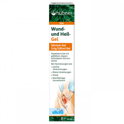 Produktverpackungsbild des hübner Wund- und Heil-Gel
