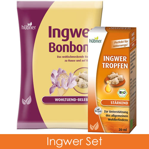 Hubner Ingwer Tropfen Bonbons My Reformhaus 