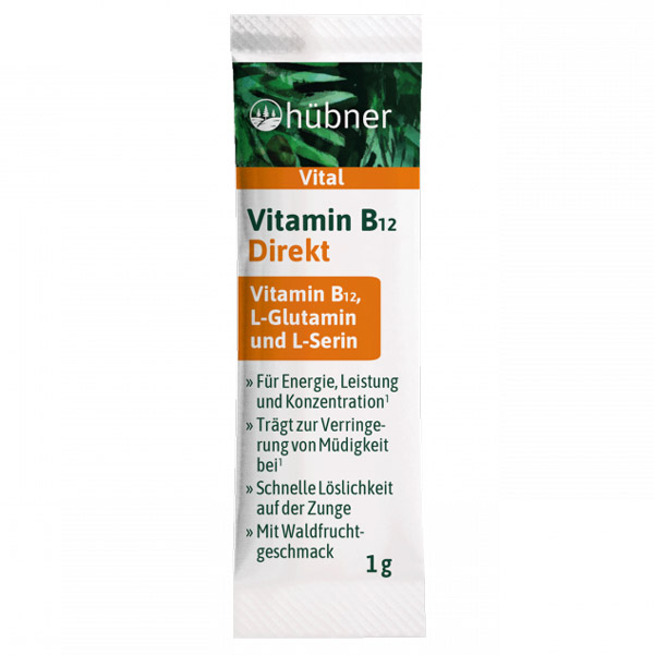 Hurbner hübner Vitamin B12 Direkt 15 Direktsticks - My Reformhaus