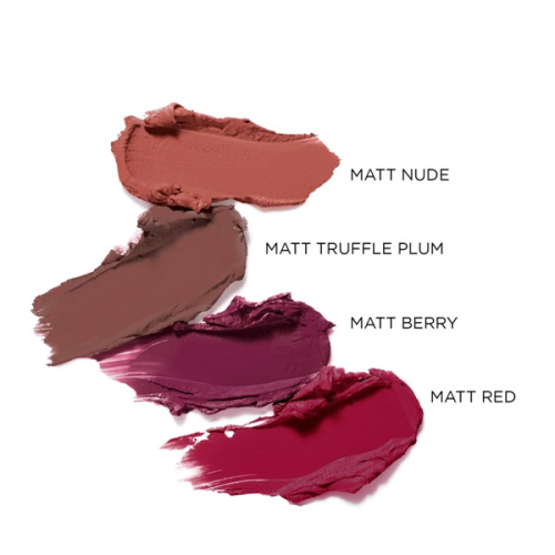 Darstellung des Farbvergleichs des BÖRLIND LIPSTICK Matt