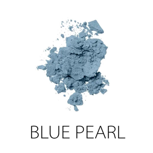 Darstellung der Farbe des BÖRLIND POWDER EYE SHADOW BLUE PEARL