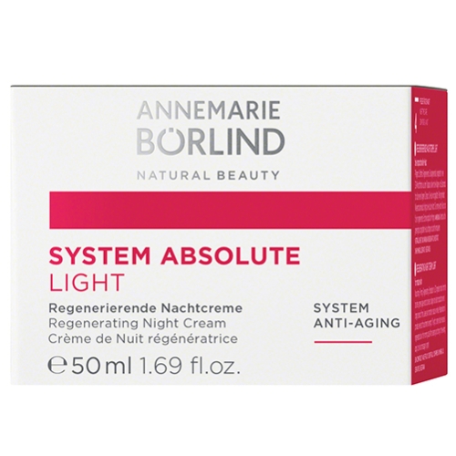 ANNEMARIE BÖRLIND SYSTEM ABSOLUTE Nachtcreme light 50ml