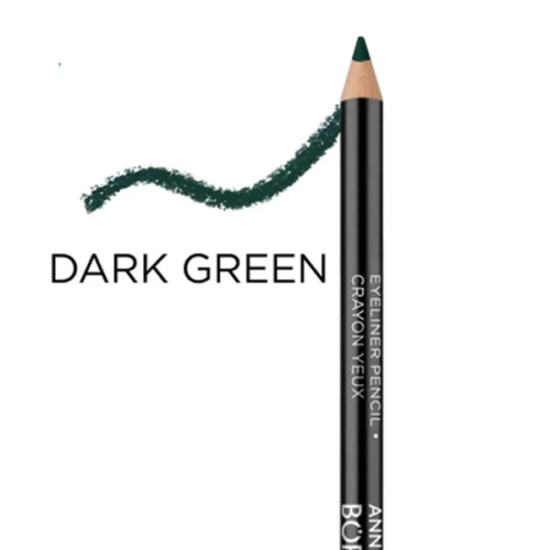 Darstellung der Farbe des BÖRLIND EYELINER PENCIL DARK GREEN