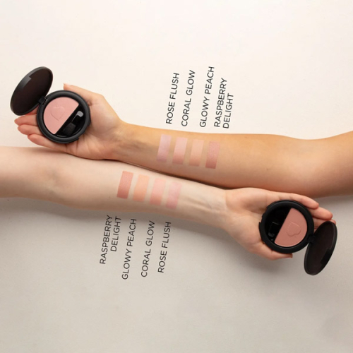 Darstellung des POWDER BLUSH nach Hauttypen