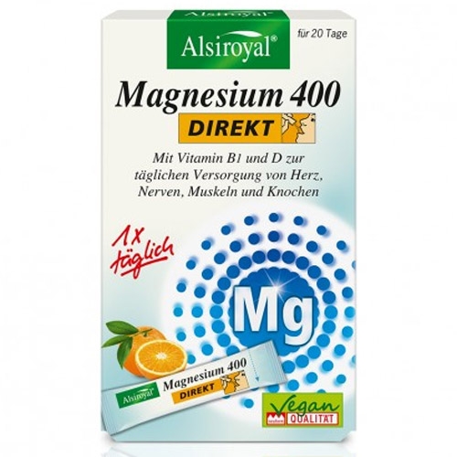 Alsiroyal Magnesium 400 DIREKT Orange 20 St.