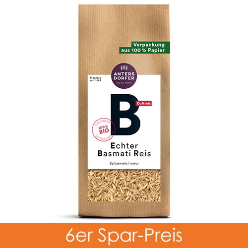 Antersdorfer Echter Basmati Reis 6x500g