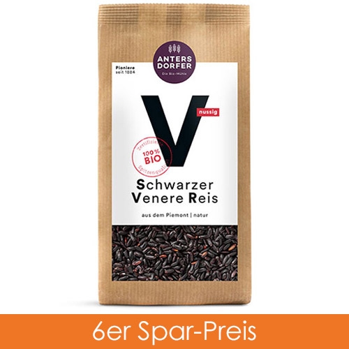 Antersdorfer Schwarzer Venere Reis 6x250g