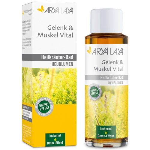 Arya Laya Heilkräuter-Bad Gelenk & Muskel Vital - Heublumen 200ml