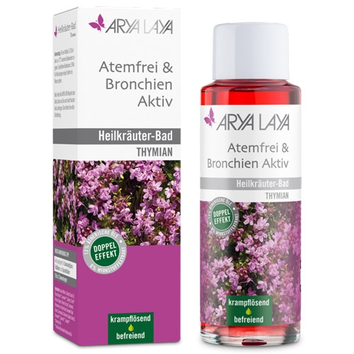 Arya Laya Heilkräuter-Bad Atemfrei & Bronchien Aktiv - Thymian 200ml