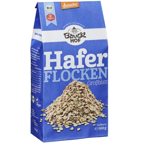 Bauckhof Haferflocken Großblatt 500g