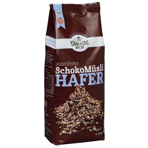 Bauckhof Hafer Müsli Schoko glutenfrei 425g