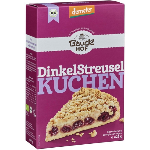 Bauckhof Dinkel Streuselkuchen 425g