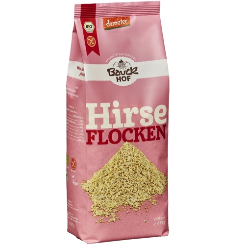 Bauckhof Hirseflocken glutenfrei 500g