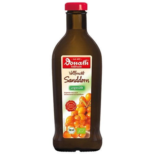 Donath Bio Vollfrucht Sanddorn ungesüßt 500 ml