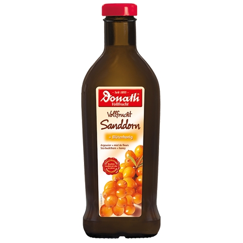 Donath Bio Vollfrucht Sanddorn Honig 500 ml