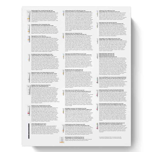 Produktbild Rückseite des Adventskalender "daily delight"