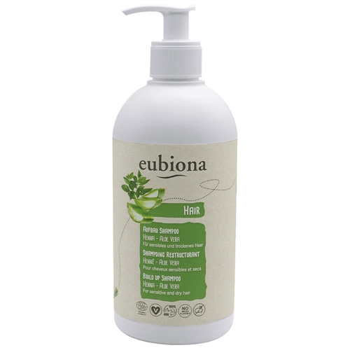 Eubiona Aufbau Shampoo Henna-Aloe Vera 500ml