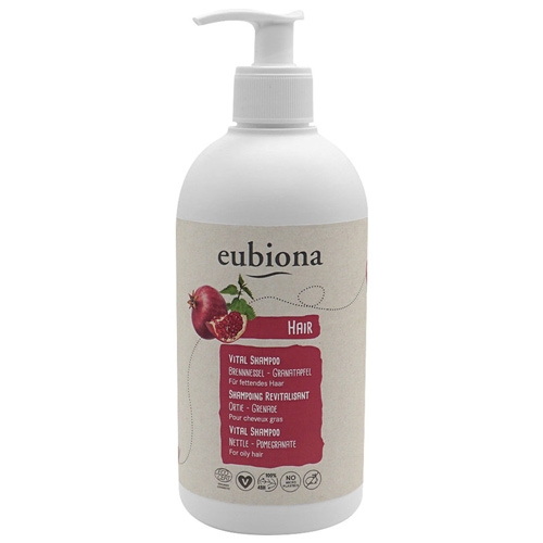 Eubiona Vital-Shampoo Brennessel-Granatapfel 500ml