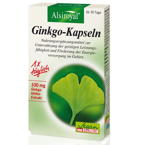 Alsiroyal Ginkgo-Kapseln 30St