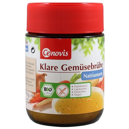 Cenovis Klare Gemüsebrühe natriumarm 96g