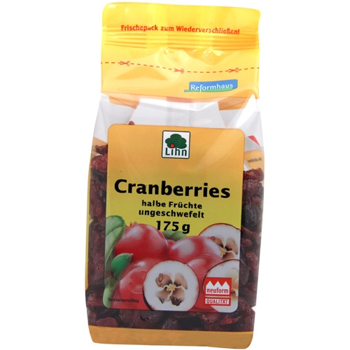 Lihn Cranberries leicht gesüßt 175g