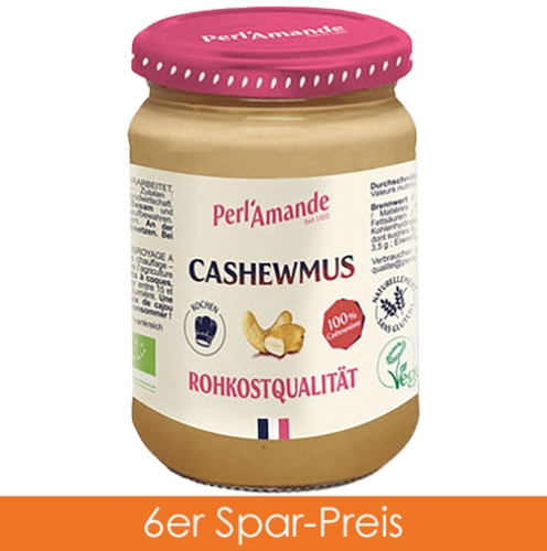 Perl'amande Cashewmus 6x250g