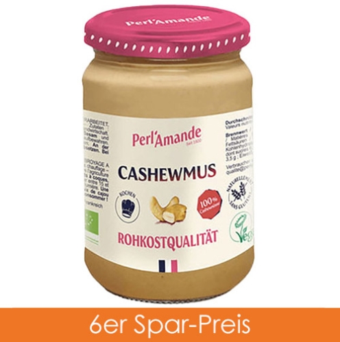 Perl'amande Cashewmus 6x500g