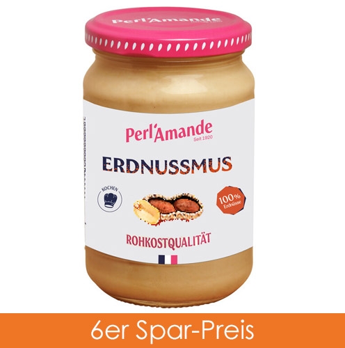 Perl'amande Erdnussmus 6x250g